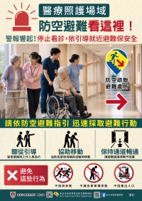 防空疏散逃難指引-醫療照護場域